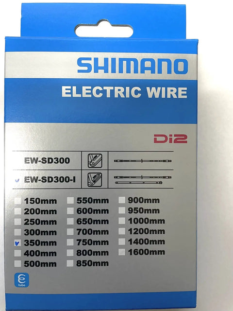 EW SD300 E Tube Di2 Electric Wire 350 Mm Black Replacement Cable packaging for smooth electronic shifting