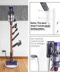 Freestanding Vacuum Dock Stand For Dyson V Series V15 Detect V11 V10 V8 V7 V6 Cordless Cleaners with vacuum on stand