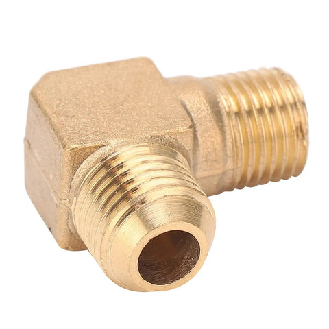 Brass Right Angle Elbow 90 Degree Threaded Adapter 13x14mm For Pneumatic Systems And Air Compressors Built To Last In Harsh Environments