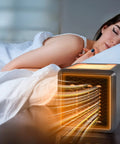Kick Chilly To The Curb With This Compact Ceramic Space Heater, Plug Straight In At Any Wall Outlet To blast warm air while someone sleeps.