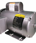 General Purpose Single Phase AC Motor 2HP 3450 RPM 60Hz 115V 230V TEFC Enclosure 56 And 56H Frame Beefy Heavy Duty Steel Frame