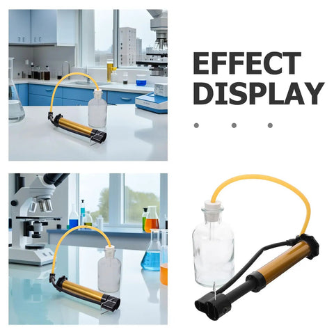 Drop Into Labs With This Solid Thermodynamics Kit For College Physics Rigs Featuring Gas Properties Setup and Internal Energy to Mechanical Energy Converter Demo Gear For Quick Grade Wins, showing gas pressure setup in laboratory.