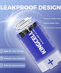 Tough As Nails Size C Alkaline Batteries 8 Pack 1 5 Volt Slick Leakproof Design features pressure relief valve and liquid safety seal.
