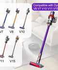 Dyson Vacuum Tube Extension Wand 28.7 Inch Long Reach Replacement Parts Quick Release Attachment for V7 V8 V10 V11 V15 cordless models