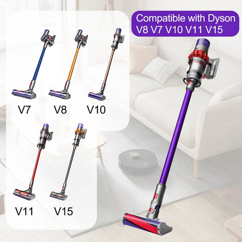 Dyson Vacuum Tube Extension Wand 28.7 Inch Long Reach Replacement Parts Quick Release Attachment for V7 V8 V10 V11 V15 cordless models