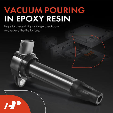 Ignition Coils Pack Replacement For Mitsubishi Lancer Outlander RVR Four Piece Set with epoxy resin vacuum pouring