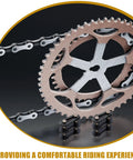 Rock Solid Heavy Duty Single Speed Bicycle Chain Link Connectors 10 Pack Master Link Replacement Pins on bike gear.