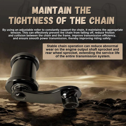 Chain Tensioner Kit With One Three Quarters Inch Roller For Coleman CT200U Trail CT200U EX BT200X Mini Bikes detail view