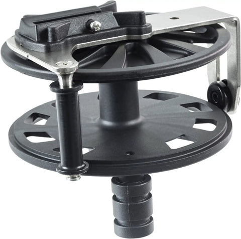 R50 Dive Reel with One-Piece Delrin Body and AISI316 Stainless Steel Hardware, showing no welds build for ultra tough use