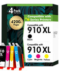 910XL Ink Cartridges Black And Color Combo Pack For OfficeJet Pro 8010 8015 8020 8025 8028 8030 8034 8035 And OfficeJet 8010e 8015e