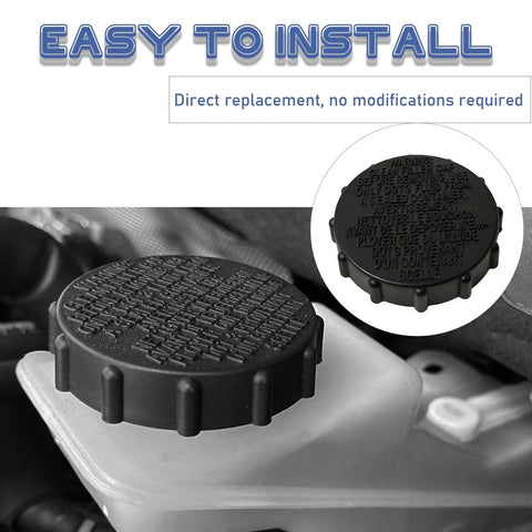 Brake Fluid Reservoir Cap Replacement For Ford F-150 2015-2019, Expedition 2018-2021, And Lincoln Navigator 2018-2021, close-up view