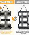 Built Tight Rigid Molle Panel For Trucks And Cars Lock Down Your Gear With This Kickass Tactical Seat Back Organizer Upgrade vs Previous version comparison.