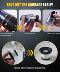 Steps to clean the 4 In 1 Cordless Car Vacuum Cleaner Handheld Duster Pump And Blower With Brushless Motor 12000 Pa Suction Portable Mini Vacuum