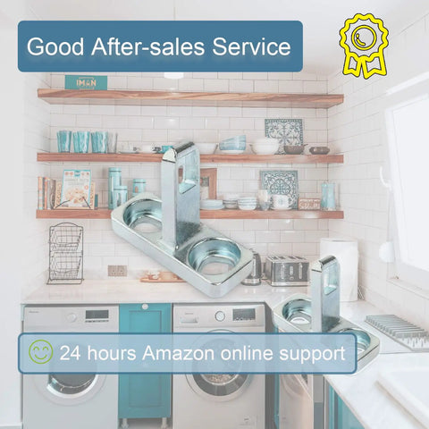 Reliable Washer Door Strike Replacement Latch Receiver Compatible For Frigidaire Electrolux Appliances in a kitchen setting.