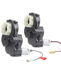 Pair of 12V Gearbox Motor For Rollplay Ride On Toys, 10000 RPM Power Unit, black casing with connector wires, easy install