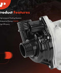 High Performance Heavy Duty Engine Electric Water Pump Plug And Play Replacement For Bmw N54 N55 Engines close-up showing high-efficiency design.