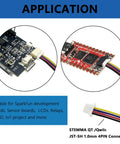 I2C Qwiic Cable Kit With Stemma QT Wires For SparkFun Development Boards and Sensor Breakouts, cables with 4-pin connectors shown.