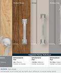 Top Notch Ten Pack Of 1.25 Inch Round Cabinet Knobs With Slick Satin Nickel Coating For Kitchen Drawers Offering A Clean Look And Rock Solid Build Quality That Really Delivers displayed with cabinetry finishes.