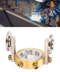 Torch Guide Wheel Spacer And Roller For 40A PT31 Plasma Cutter With Dual End Guides High Speed Steel Construction on white background