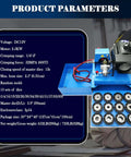 Portable Hydraulic Hose Crimper One Quarter Inch To Two Inch High Pressure Vehicle Hose Crimping Machine 32 MPa With 13 Die Sets