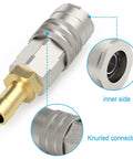 Radiator Coolant Drain Hose 1100mm For Volvo And Mack Plug And Play Radiator Adapter Compatible With 2004-2019 Volvo Trucks OEM 9996049 Replacement, brass and metal adapter details