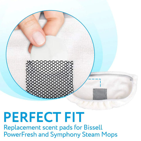 Steam Mop Fragrance Discs Spring Breeze Scent For Fresh Floors Compatible With Bissell PowerFresh And Symphony Models 15 Pack
