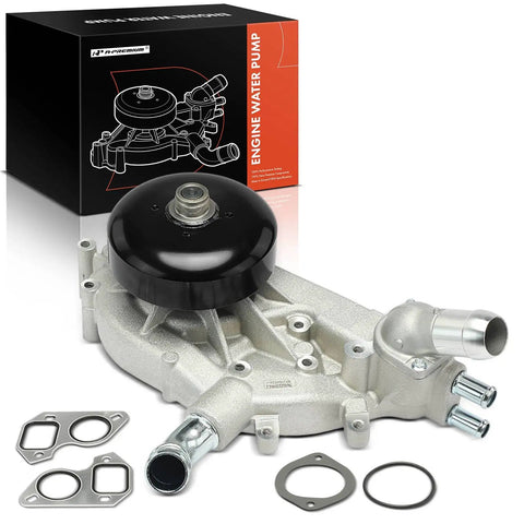 Engine Water Pump With Thermostat For GM Vehicles 8 Cylinder 4.8L 5.3L 6.0L DOHC Fits Chevy GMC Cadillac Hummer H2