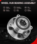 Two Pack 512460 Wheel Hub Bearing Assembly Front Or Rear For Ford Explorer 2011 To 2019 And Police Interceptor Utility 5 Lug Non ABS