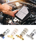 Three Way Air Joint For Air Blow Guns And Pneumatic Fittings Fits Trucks And Trailers One Quarter Inch Inlet 6mm Outlet Durable Tank