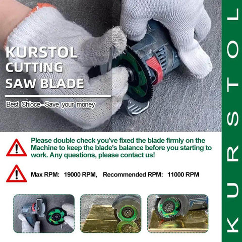 Four Pack 3 Inch HSS Circular Saw Blades With 72 Teeth For Fast Clean Cuts On Copper Aluminum And Non Ferrous Sheet Metal 10mm Arbor
