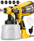 Heavy Duty Electric Paint Sprayer Built For Swift Home Exterior Touch Ups And Deck Refinishing With Generous Tank And Crisp Even Spray Coverage close-up view