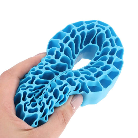 Silicone Rubber Inserts for RC Crawlers 118 to 122 mm wheel tires with 4.75 inch outer diameter, blue medium hardness