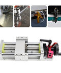 Heavy Duty Linear Stage Travel Kit For CNC Routers And 3D Printers With 100mm Ballscrew 1605 Double Optical Axis Rails