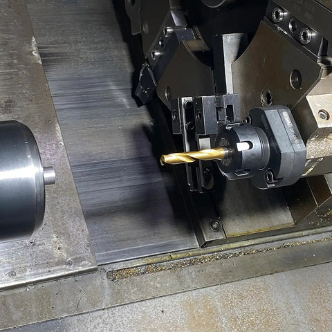 ER25 Adjustable Drill Holder For CNC Lathes, Collet Style, Multi Use Tool Holder, 4140 Quenched And Tempered Steel, Parkerized Finish