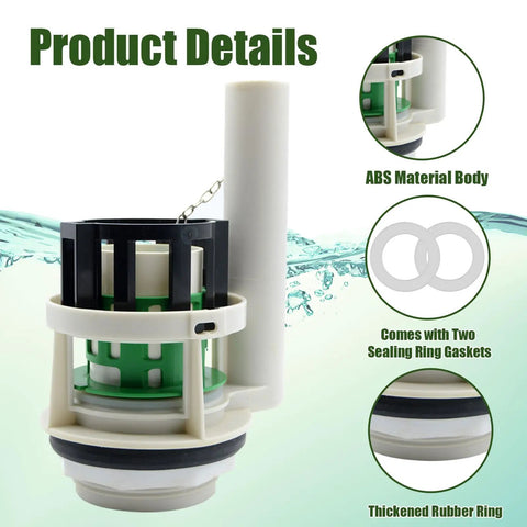 Solid Three Inch Flush Valve Repair Kit For Toto Two Piece Bathrooms No Fuss Bathroom Plumbing Fix With Top Shelf Seals And Smoother Flow Guaranteed Easy Install Plus Big Time Upgrade For Your Vintage Toilet Setup Today