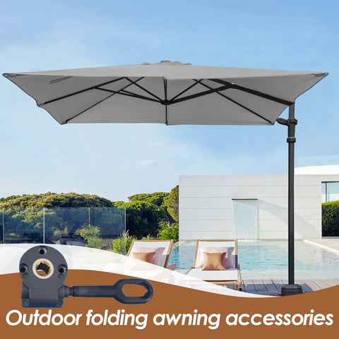 Built Tough Heavy Duty Aluminum Alloy Canopy Mount Bracket With Copper Core for outdoor awnings over a poolside patio