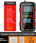 6000 Counts True RMS Digital Multimeter With 4.8 Inch Color Screen, USB C Rechargeable AC DC Voltage Tester Display and Features