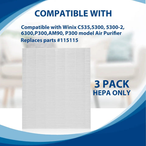 Size 21 Replacement Filter A 4 Fits 115115 Series Easy Install Durable Cartridge For Home Appliances Boost Air Purity