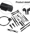 Panoramic Sunroof Repair Kit For BMW X5 E70 F15 And X3 E83 E53 ABS Black Replacement Cable with components and tools