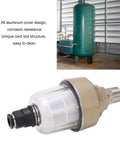 Automatic Pneumatic Water Drain Valve For Air Compressor And Cooling Systems - Easy Install Clear G1/2 Inch with aluminum design.