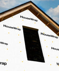 Quick Install 3 Inch Plastic Cap Ring Shank Nails For Roofing And House Wrap Sheathing Vapor Barriers Underlayment Soundproof Materials Box 1.2 Pounds Big Time Strength applied on house wrap installation.
