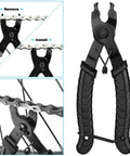 Chain breaker tool for Heavy Duty 420 Motorcycle Chain with Alloy Steel Roller Chain for 50cc to 125cc ATVs Dirt Bikes