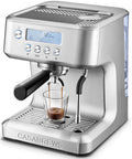 Ultra Espresso Machine With LCD Display And Powerful Milk Frother for cafe quality lattes and cappuccinos at home