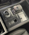 Center Console Frame Cover Gear Shift Panel Trim With Carbon Fiber Look For 2022 2023 2024 Mitsubishi Outlander Left Hand Drive
