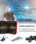 RC Car Tool Kit Sixteen Piece Repair Screwdriver Set With Hex Bits And Phillips Nut Driver tools displayed in carry case with RC models