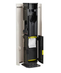 3 Pack Replacement Bags For CordZero Tower Vacuum Cleaners installed in open vacuum compartment