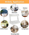 Countertop Coffee Station Organizer With Mug Holder And Bar Accessories in use in kitchen, bathroom, living room, and more.