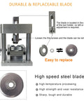 No Sweat Heavy Duty Copper Wire Stripping Machine With Handy Dandy Hand Grip And Power Drill Adapter Slick Aluminum Body blade replacement guide.