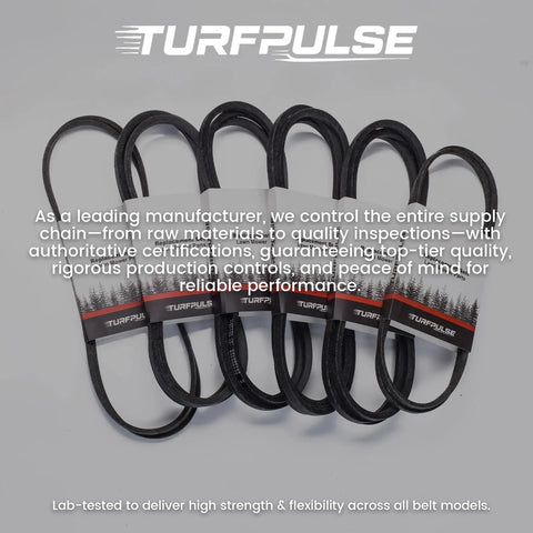 Beefed Up Replacement Drive Belt For TimeMaster Walk Behind Lawn Mowers 3/8 X 27.5 Inch Aramid Fiber Compatible With 20199