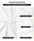Close-up of breathable fabric and details of Men S Mechanical Dragon Graphic Tank Top Hella Lightweight Quick Dry Athletic Sleeveless Muscle Shirt.